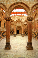 Fototapeta na wymiar Isahak Pasha palace