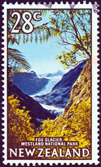 Fox Glacier, Westland National Park (New Zealand 1967)