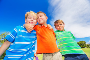 Happy Group of Young Kids