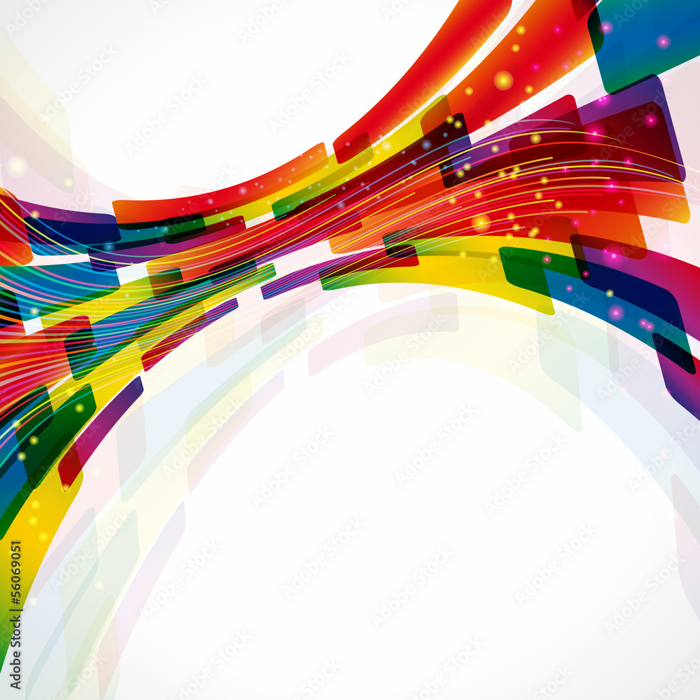Poster multicolor abstract bright background. elements for design.