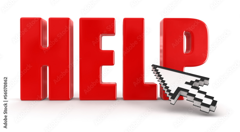 Poster cursor and help (clipping path included)