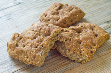 Pane integrale ai cereali