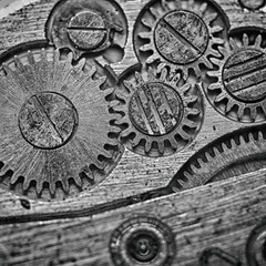 watch gears close up