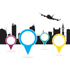 City Media ,Illustration eps 10