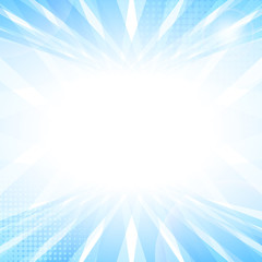 Abstract smooth light blue perspective background.