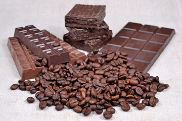 Coffee and chocolate