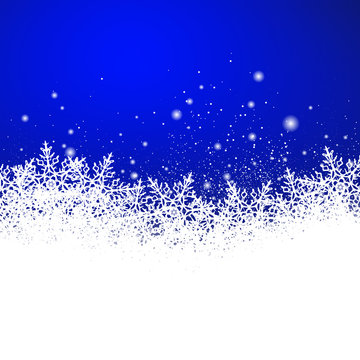 Hintergrund, Eisblumen, Schneekristalle, Blau, Vorlage, Design