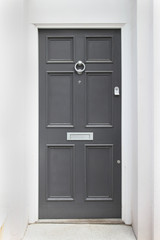 Gray door