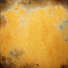 Fototapety  żółte tło ściany grunge
