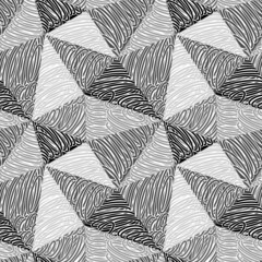 Seamless abstract doodle pattern