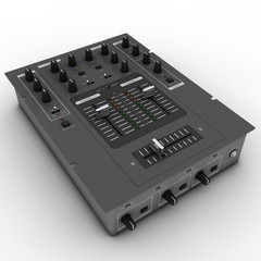 Obraz premium DJ Battle Mixer Mischpult Mischer