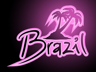Brazil fashion palm