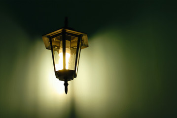Fototapeta na wymiar wall lamp