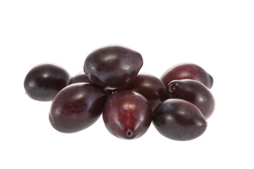 image of some delicious purple plums