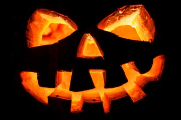 Foto op Plexiglas Halloween - old jack-o-lantern © Andrei Armiagov
