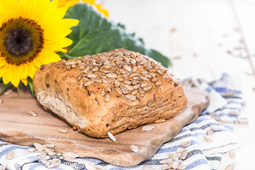 Fresh made Bun with Seeds