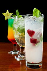 tropical cocktails