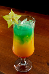 tropical carambola drink
