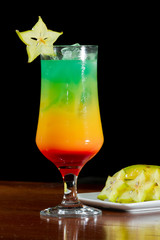 tropical carambola drink