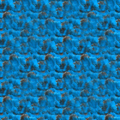 wallpaper blue black paint watercolor seamless texture with spot