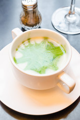 Spinach soup