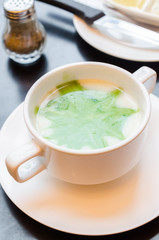 Spinach soup