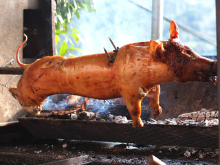 grilled pig - 56093246