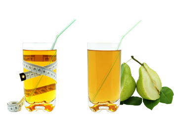 pear juice and meter