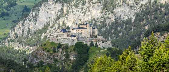 Obraz premium Chateau-Queyras