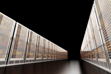 Fototapeta premium Server Raum