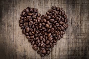 Coffee Bean Heart