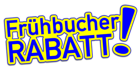 Frühbucher Rabatt Button  #130911-svg15