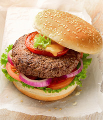 Burger pure beef