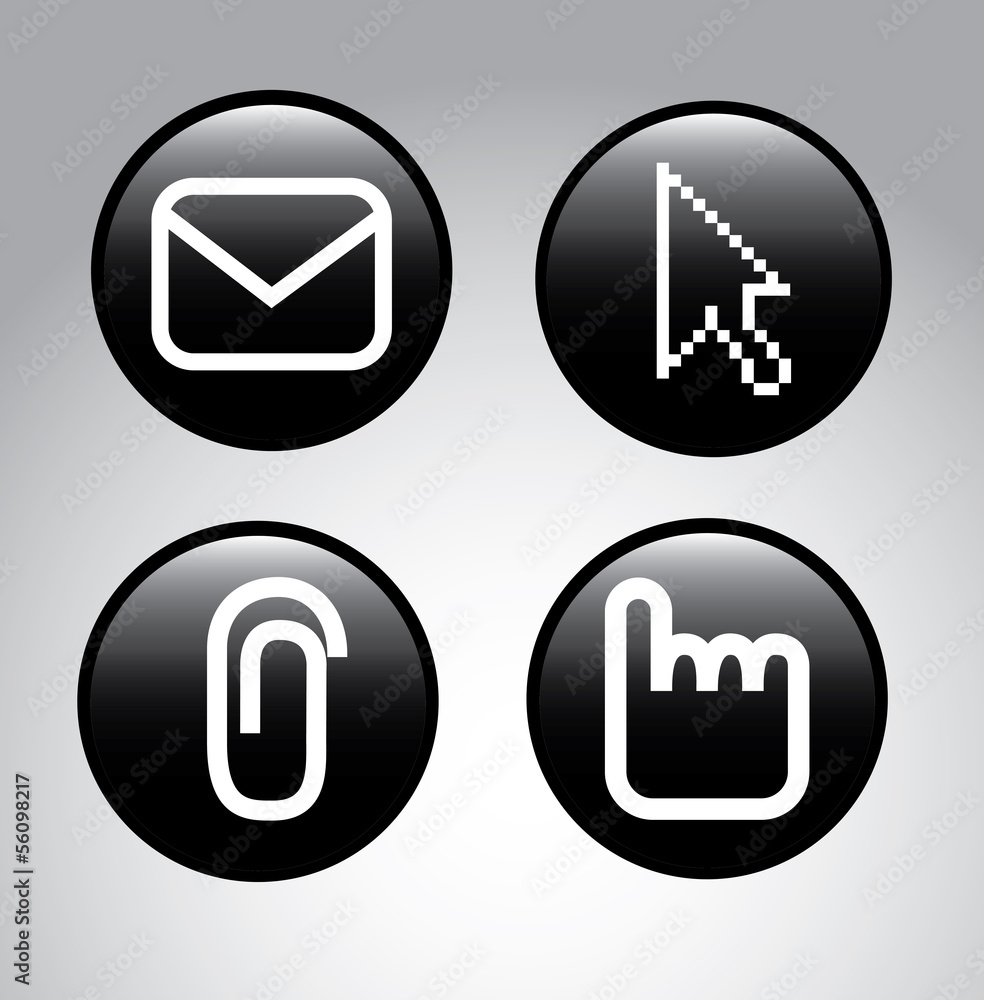 Poster pointer icons