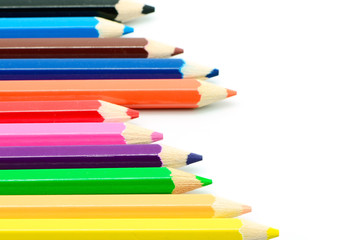Naklejka premium colored pencil
