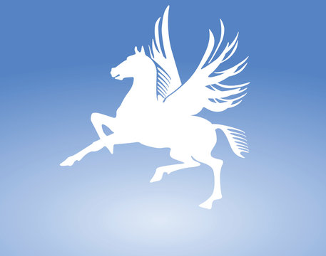 Pegasus Pferd Zeichen