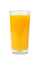 Glass apricot juice.