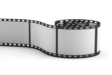 3D rolled out film strip