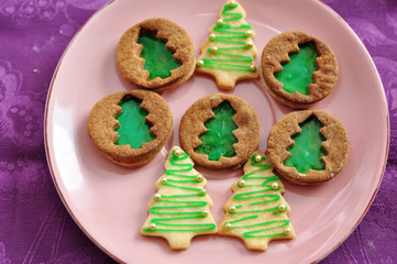 Tannenbaum Plätzchen