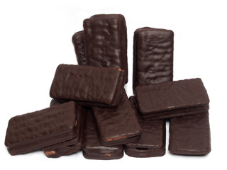 Chocolate sandwich biscuit