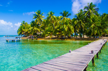 Fototapeta premium Traum Insel in der Karibik