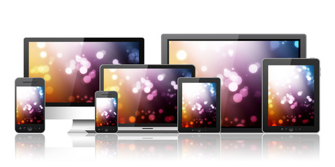 Fototapeta premium Modern digital devices