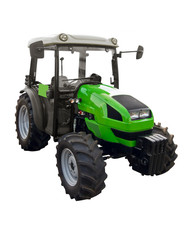 Small green tractor