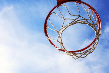Basketball cage