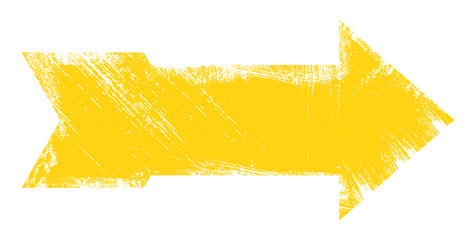 Grunge Edges Arrow Vector