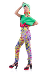 Girl preparing for summer vacation