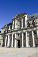 Escorial monastery entrance