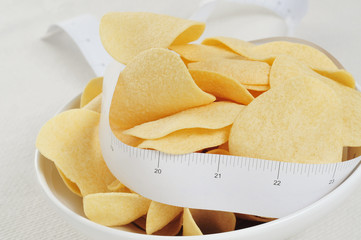 low fat potato chips