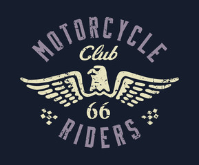 Fototapeta premium Motorcycle Riders Club