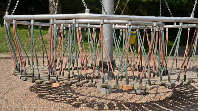 Playground with Carousel